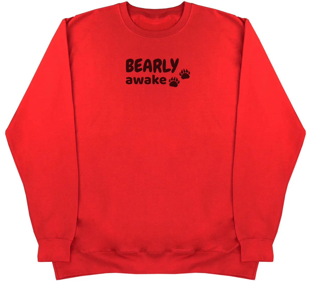 Bearly Awake - Kids Oversized Comfy Sweater