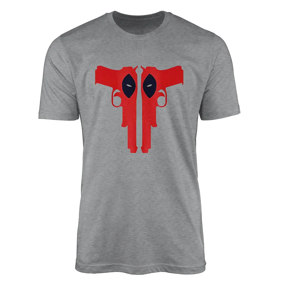 Deadpool Desert Eagle Designer T-Shirt