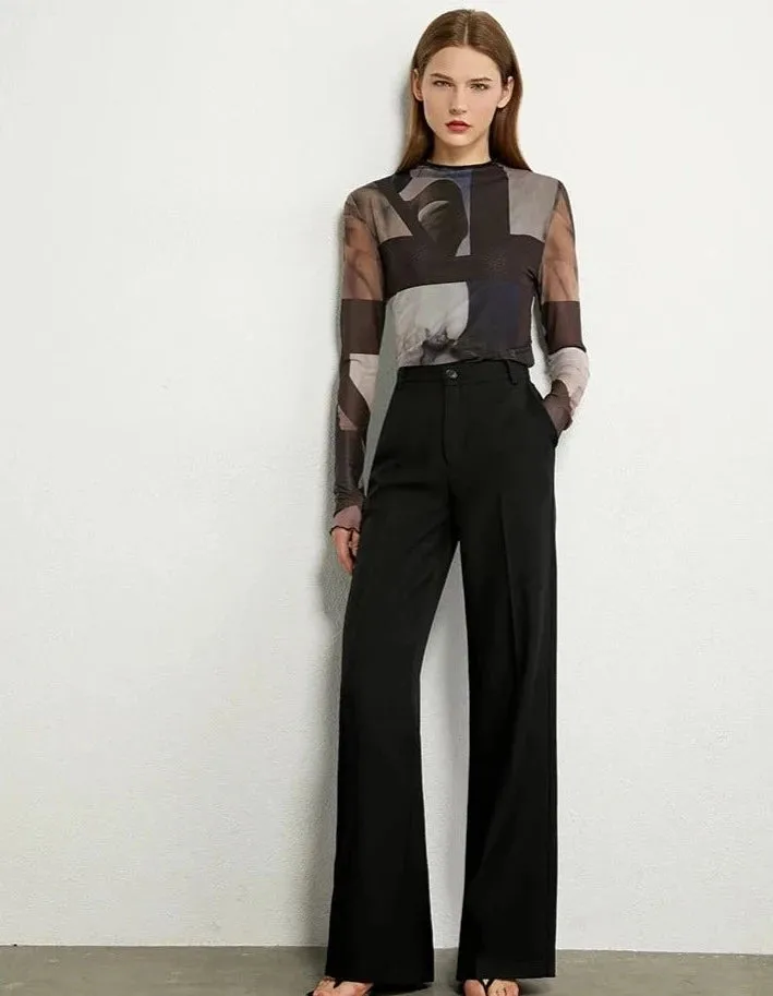 Long-sleeve Women's Trendy Tops