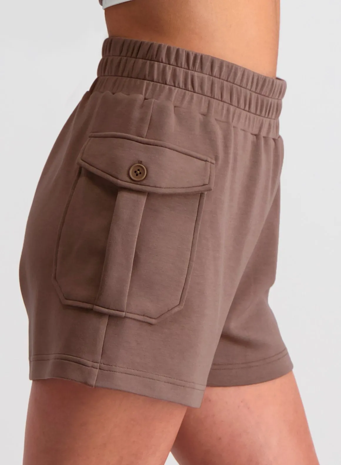 Macchiato Comfy Cargo Shorts